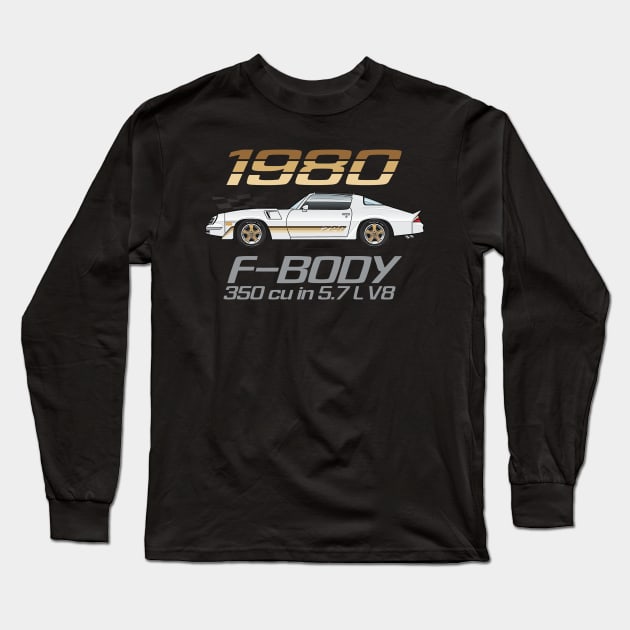 White and Gold Long Sleeve T-Shirt by JRCustoms44